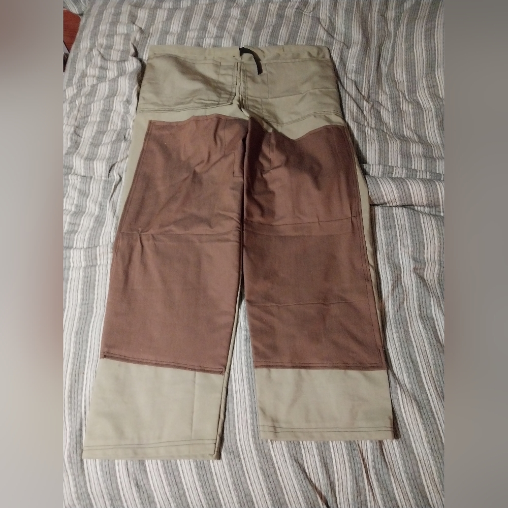 Handmade double kneepants